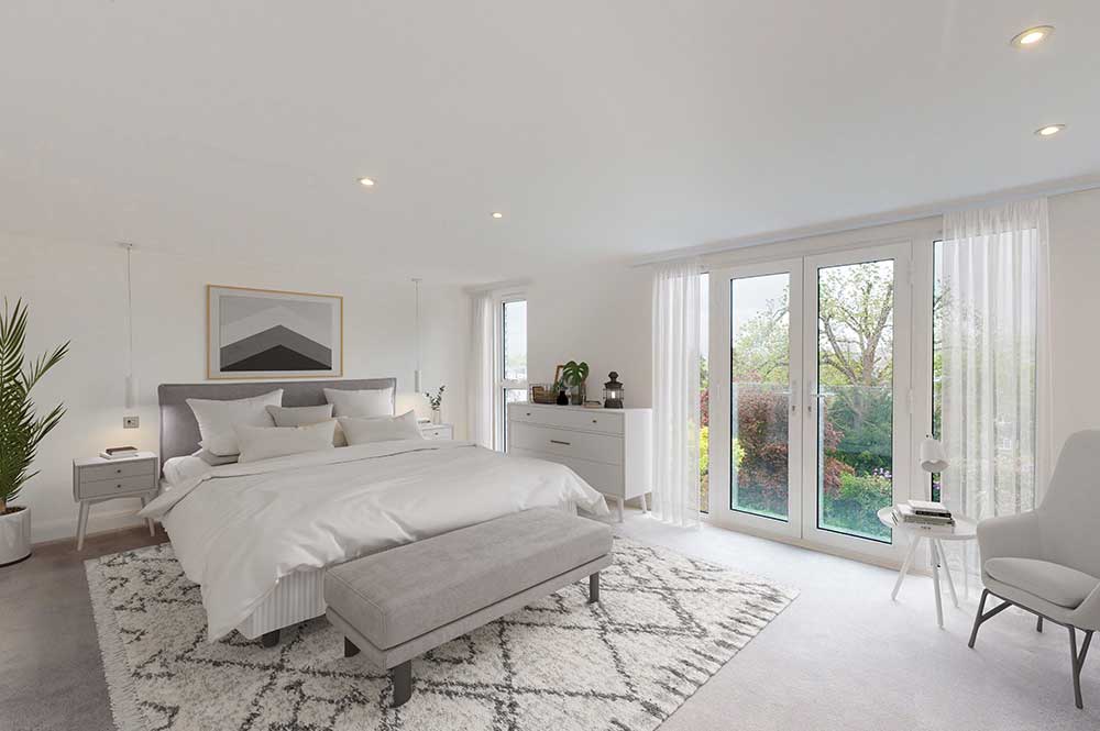 bedroom neutral design